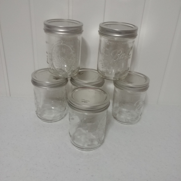 6 ball mason jars wide mouth 16oz - Picture 2 of 3